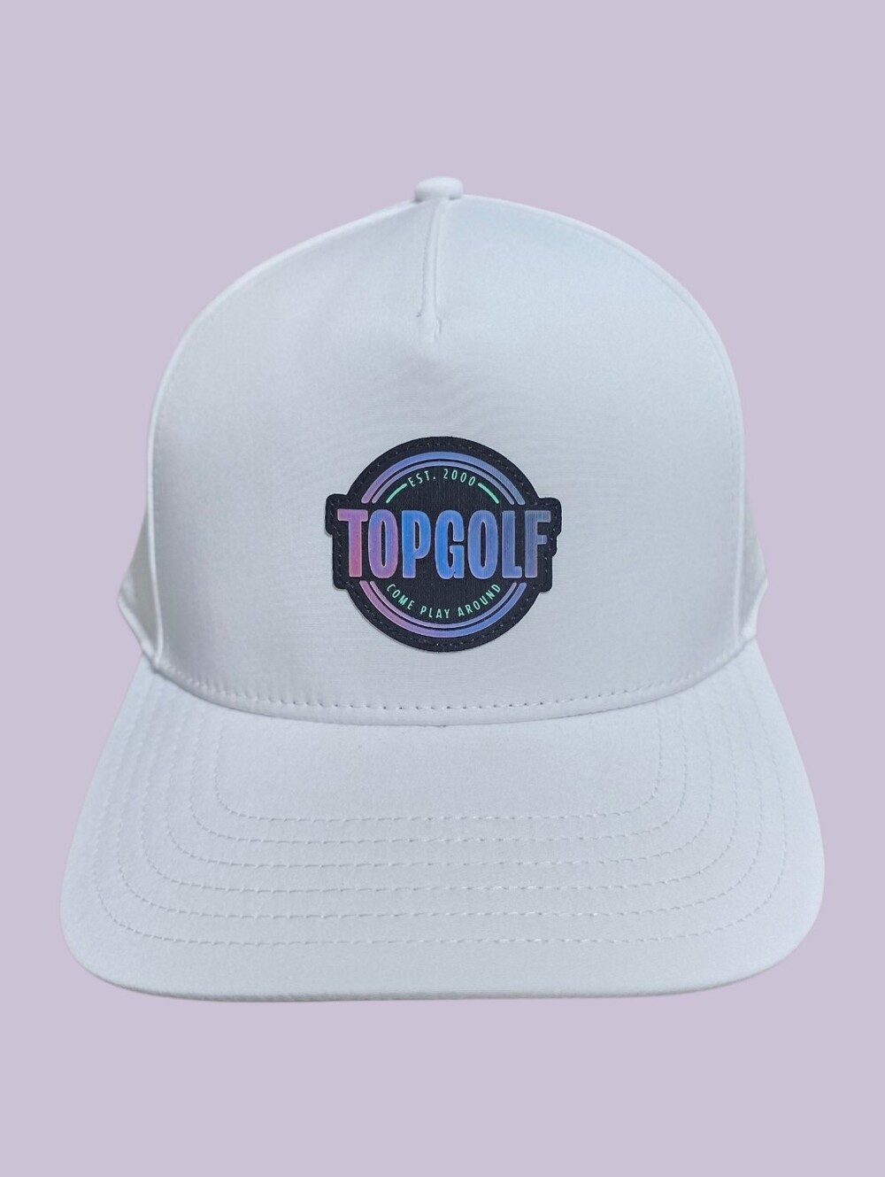 NWT Callaway Top Golf Snapback Hat Cap White Perforated Performance Golf Gear